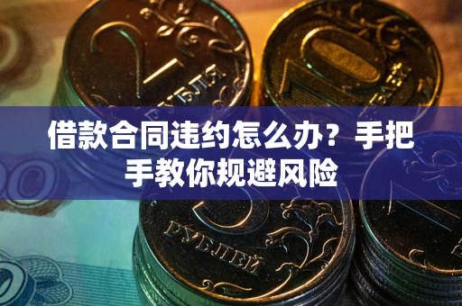 武汉借款合同违约怎么办？手把手教你规避风险