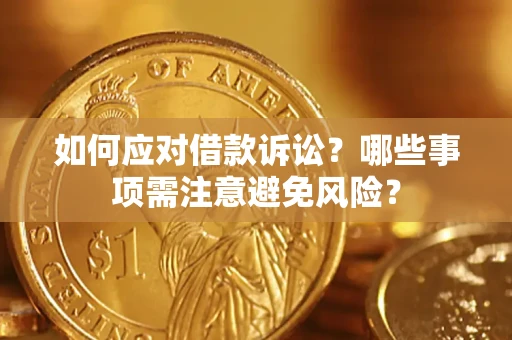 武汉如何应对借款诉讼？哪些事项需注意避免风险？