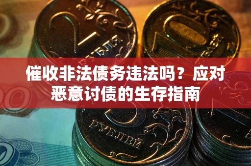 武汉催收非法债务违法吗？应对恶意讨债的生存指南