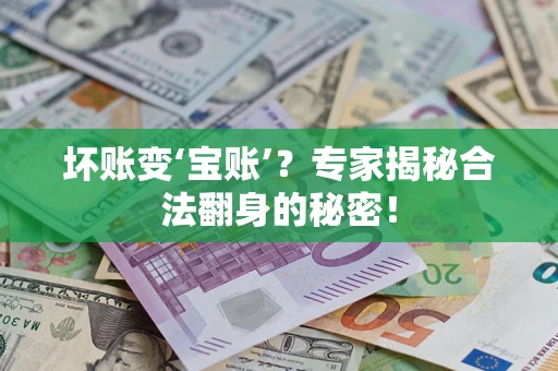 武汉坏账变‘宝账’？专家揭秘合法翻身的秘密！