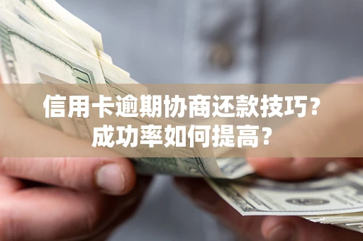 武汉信用卡逾期协商还款技巧？成功率如何提高？