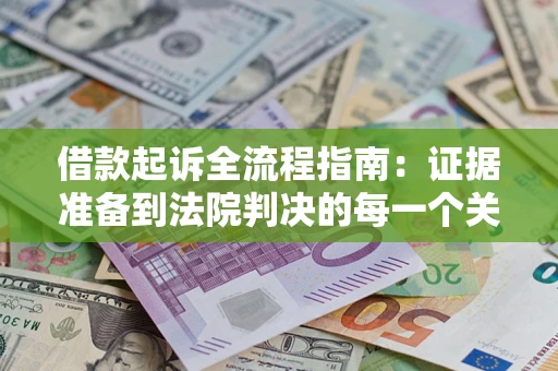 武汉借款起诉全流程指南：证据准备到法院判决的每一个关键步骤