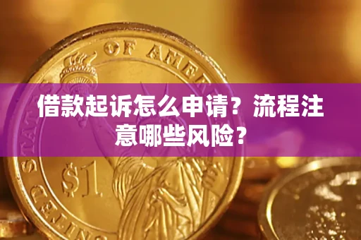 武汉借款起诉怎么申请？流程注意哪些风险？